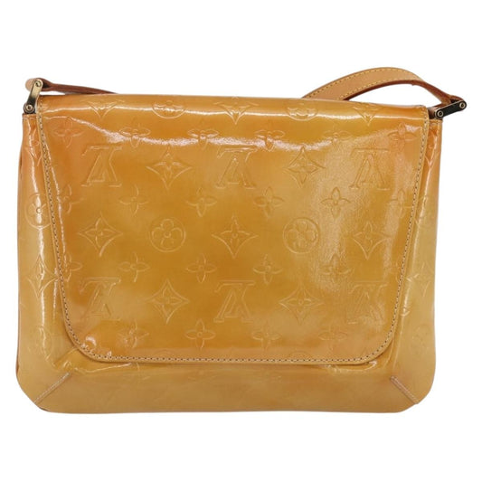 Louis Vuitton Thompson Street Handbag Monogram Vernis, BEIGE, PATENT_LEATHER, Shoulder bag
