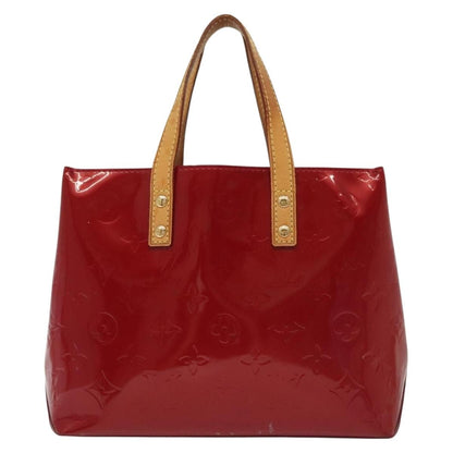 Louis Vuitton Reade Handbag Monogram Vernis, RED, PATENT_LEATHER, Handbag