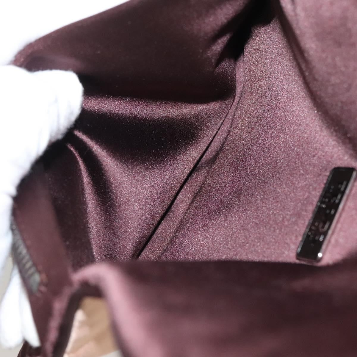 Prada Vintage Pouch Satin, BEIGE, SATIN, Clutche & pouche