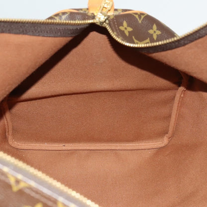 Louis Vuitton Keepall Bag Monogram Canvas, BROWN, CANVAS, Travel bag