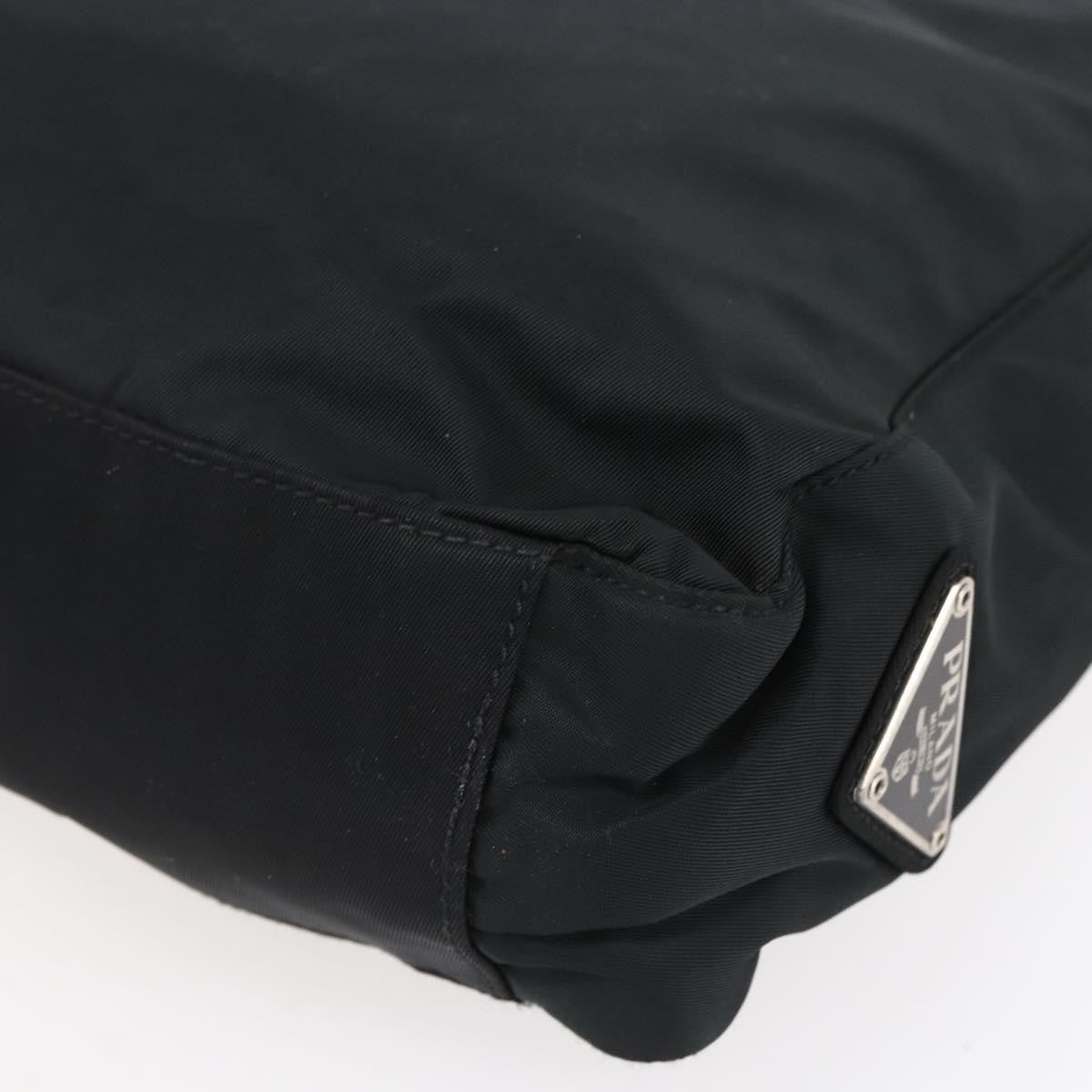 Prada Vintage Shoulder Bag Tessuto, BLACK, NYLON, Shoulder bag