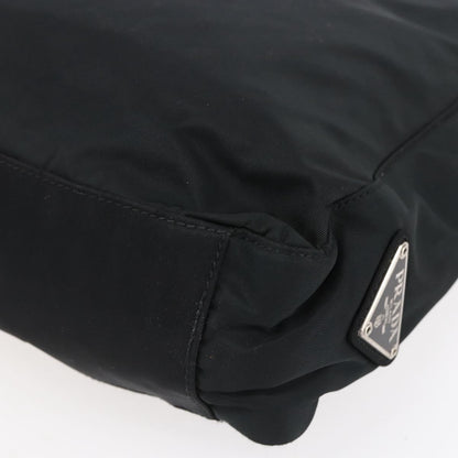 Prada Vintage Shoulder Bag Tessuto, BLACK, NYLON, Shoulder bag