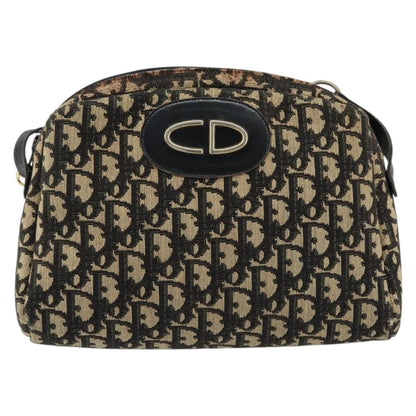 Christian Dior Vintage CD trotter Shoulder bag Canvas, BLACK, CANVAS, Shoulder bag
