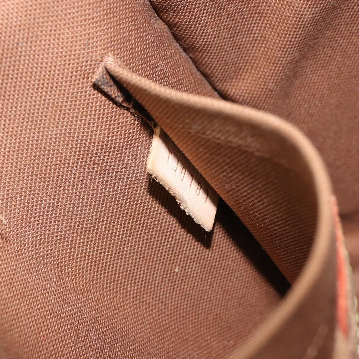 Louis Vuitton Sologne Handbag Monogram Canvas, BROWN, CANVAS, Shoulder bag