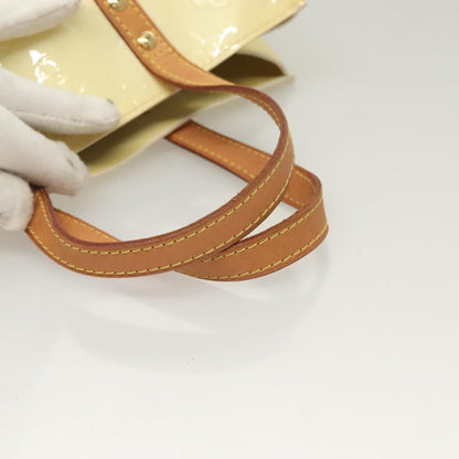 Louis Vuitton Reade Handbag Monogram Vernis, BEIGE, PATENT_LEATHER, Handbag