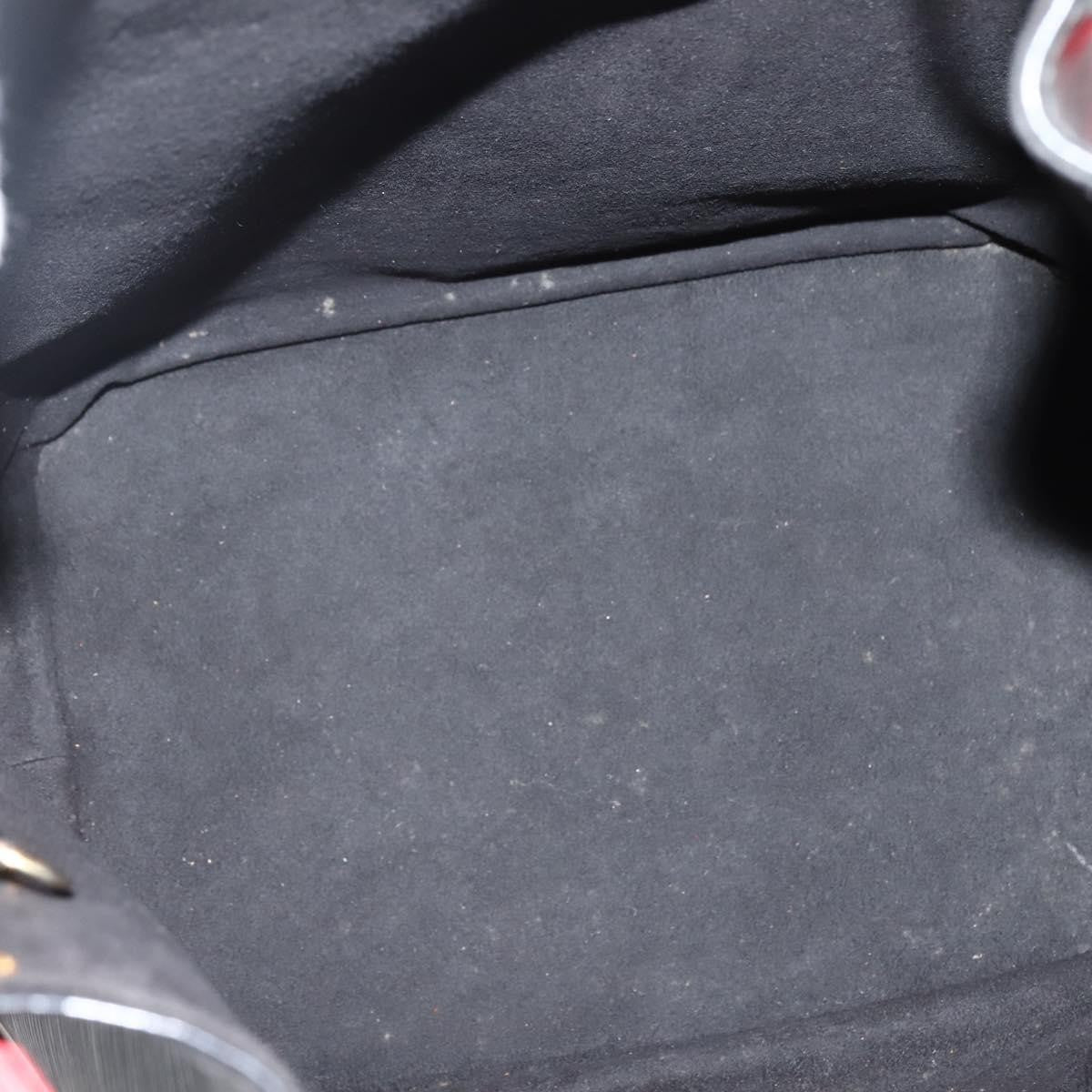 Louis Vuitton Petit Noe NM Handbag Epi Leather, BLACK, LEATHER, Handbag