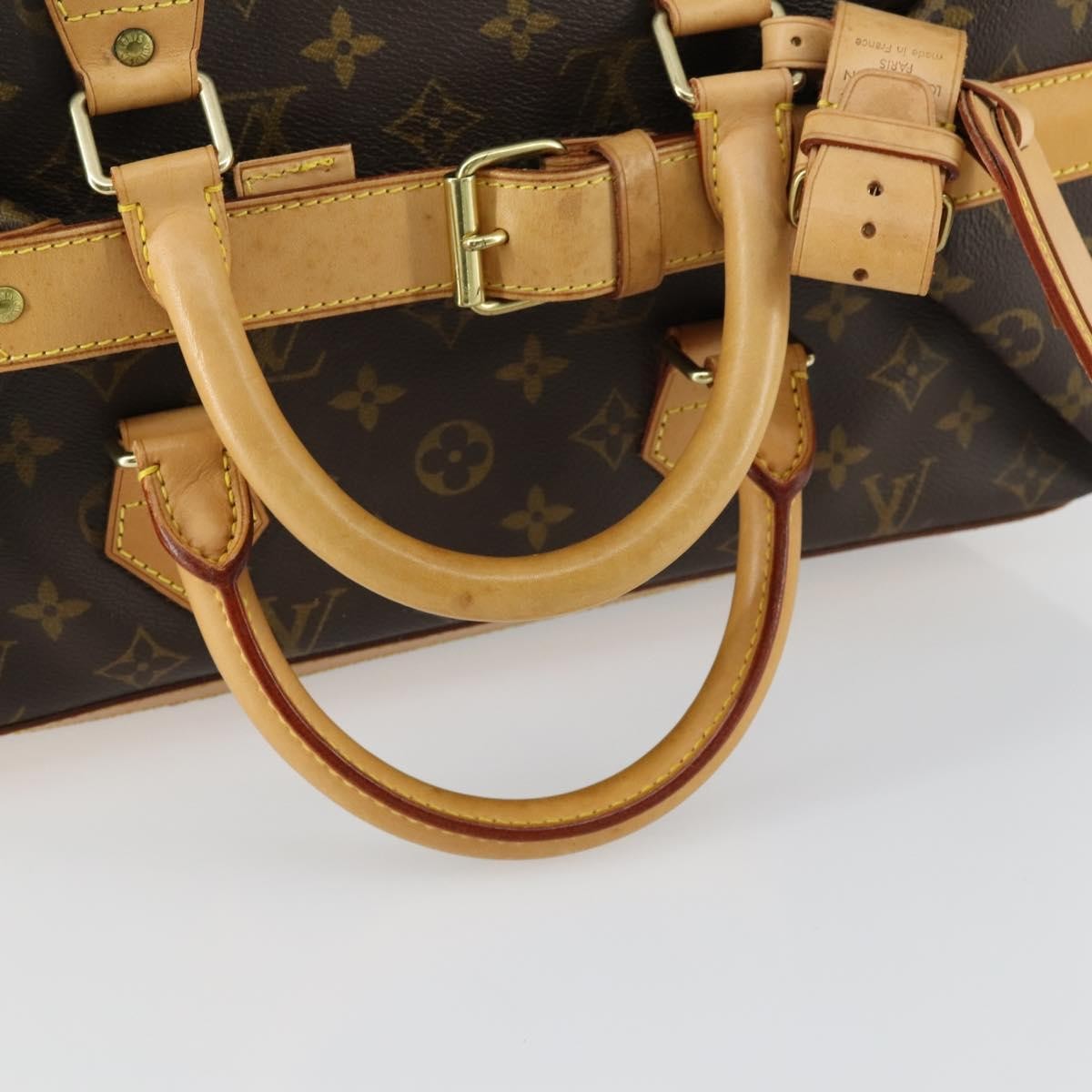 Louis Vuitton Cruiser Handbag Monogram Canvas, BROWN, CANVAS, Travel bag