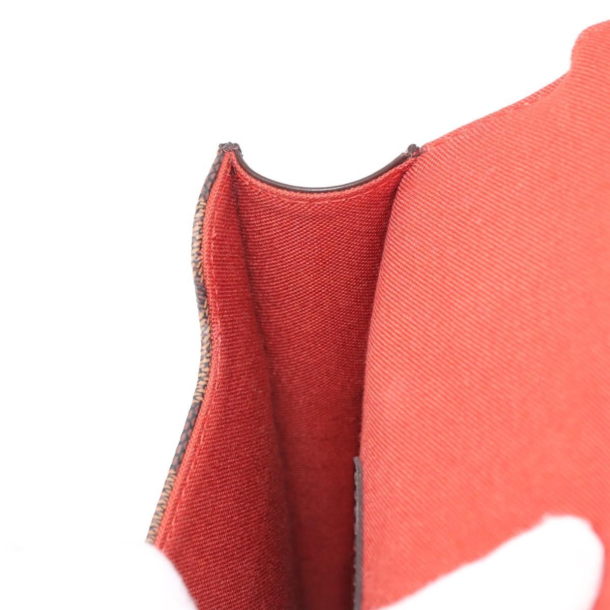 Louis Vuitton Portobello Messenger Damier, BROWN, CANVAS, Shoulder bag