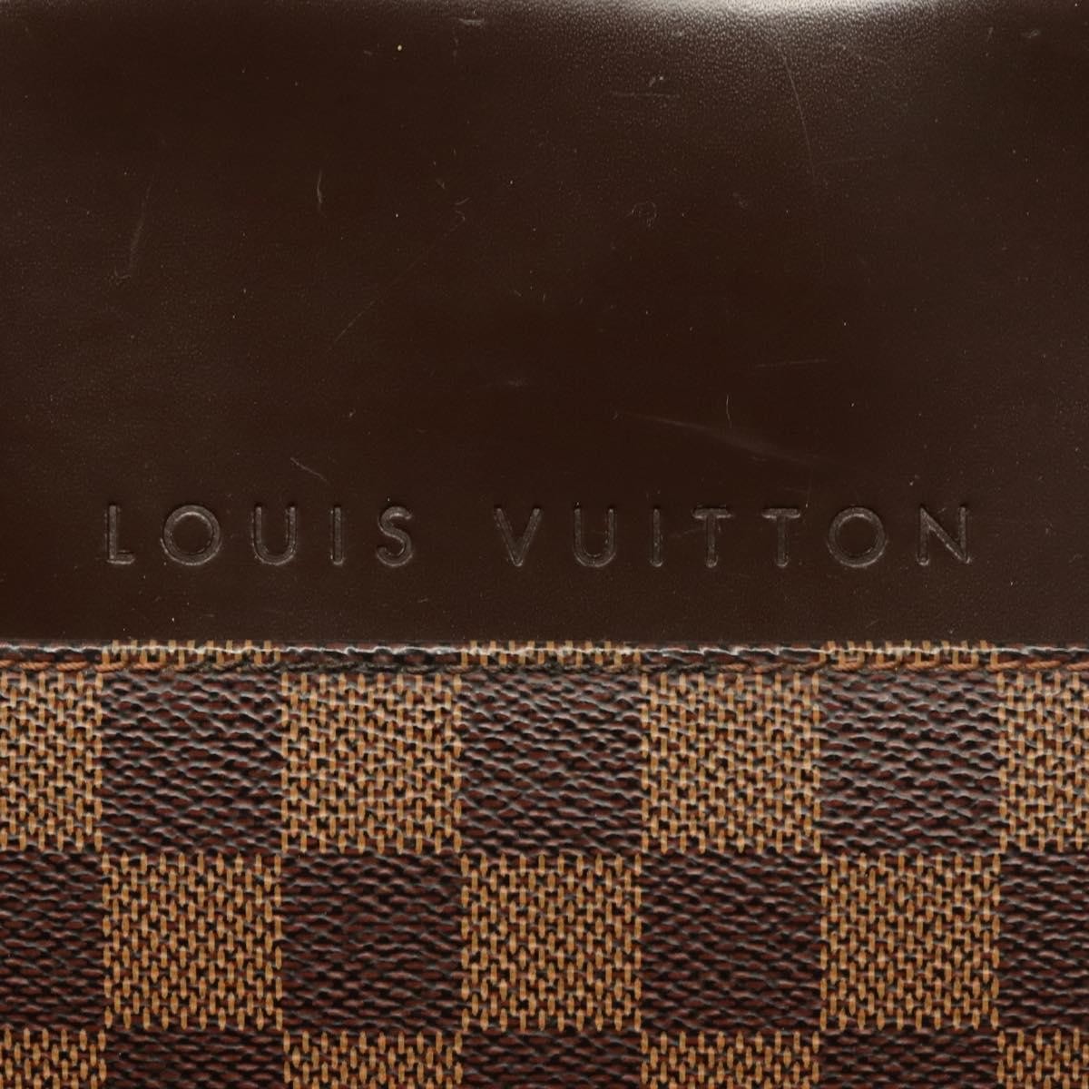 Louis Vuitton Sabana Laptop Briefcase Damier, BROWN, CANVAS, Briefcase