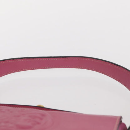 Fendi Vintage Top Handle Bag Leather, PINK, LEATHER, Handbag