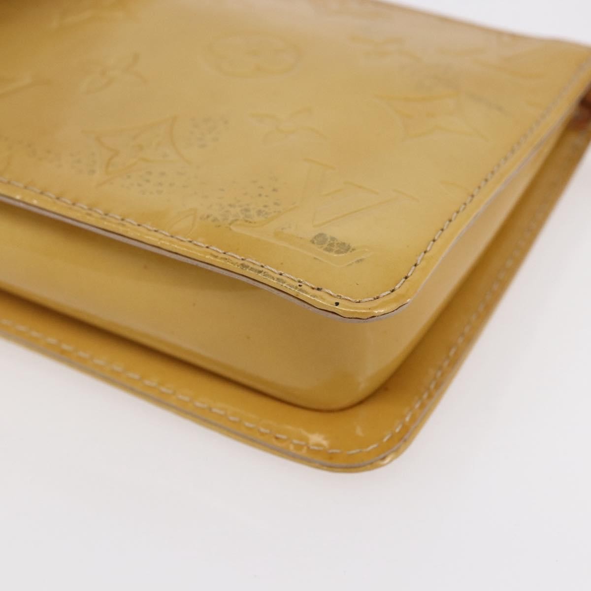 Louis Vuitton Lexington Pochette Monogram Vernis, BEIGE, PATENT_LEATHER, Clutche & pouche