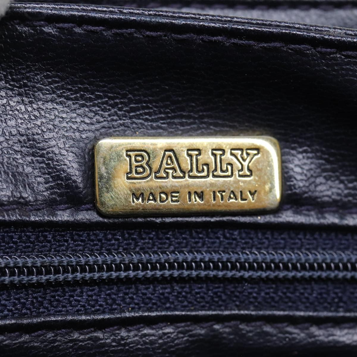 Bally Vintage Shoulder Bag Leather, Black, Leather, Shoulder Bag