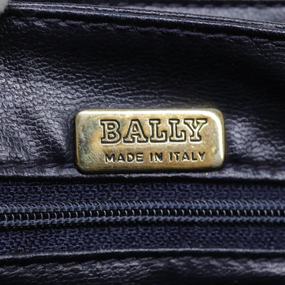 Bally Vintage Shoulder Bag Leather, Black, Leather, Shoulder Bag