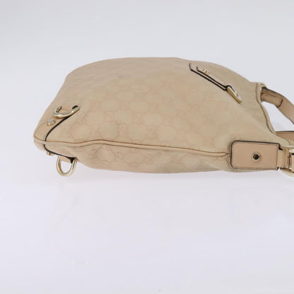 Gucci Abbey D-Ring Messenger Bag Guccissima leather, BEIGE, LEATHER, Shoulder bag