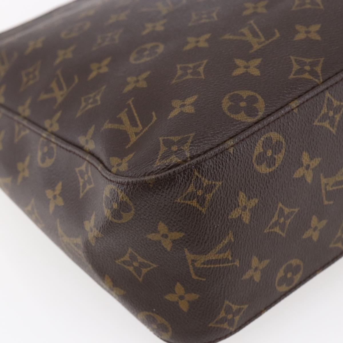 Louis Vuitton Looping Handbag Monogram Canvas, BROWN, CANVAS, Shoulder bag
