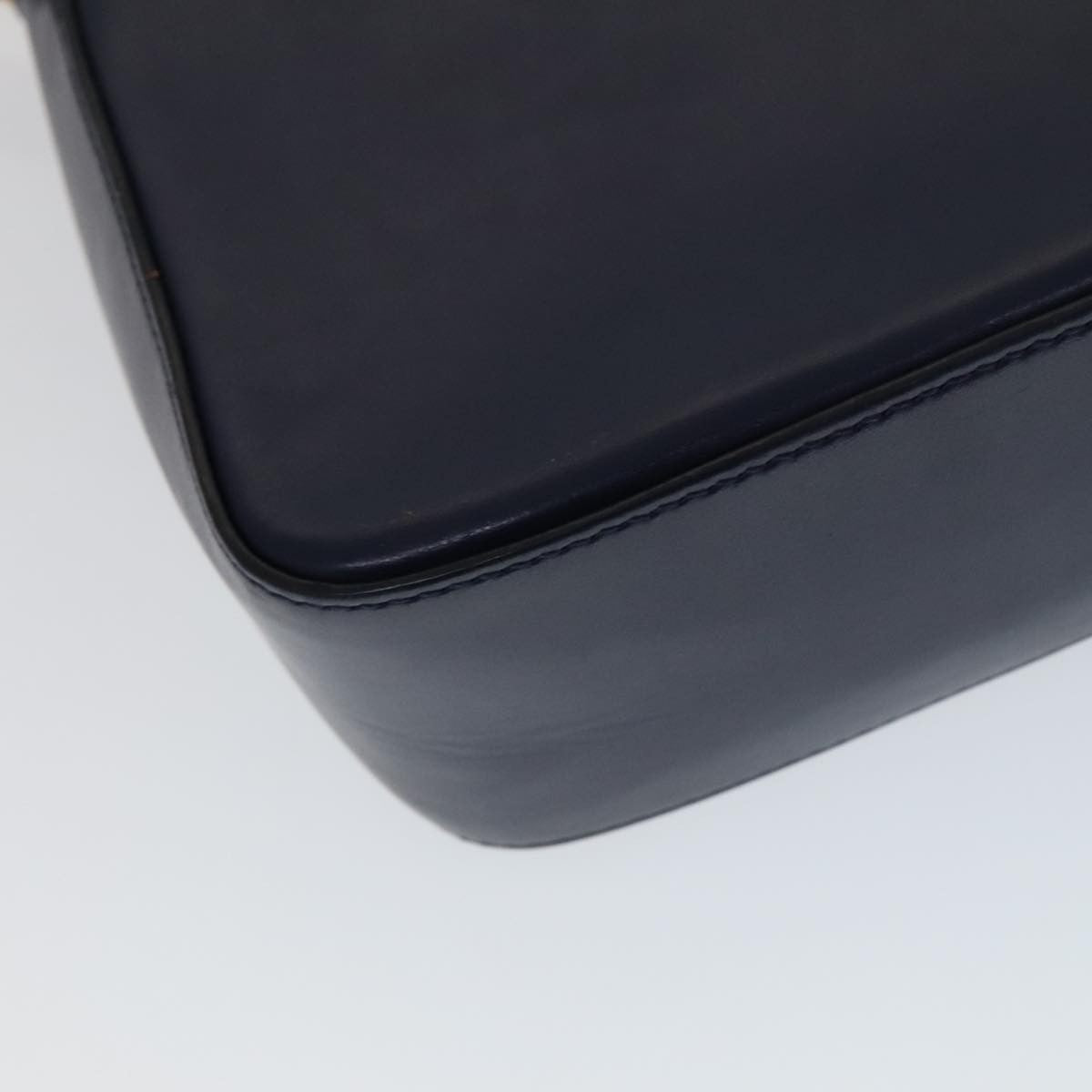 Salvatore Ferragamo Tassel Gancini Lock Flap Shoulder Bag Leather, NAVY, LEATHER, Shoulder bag