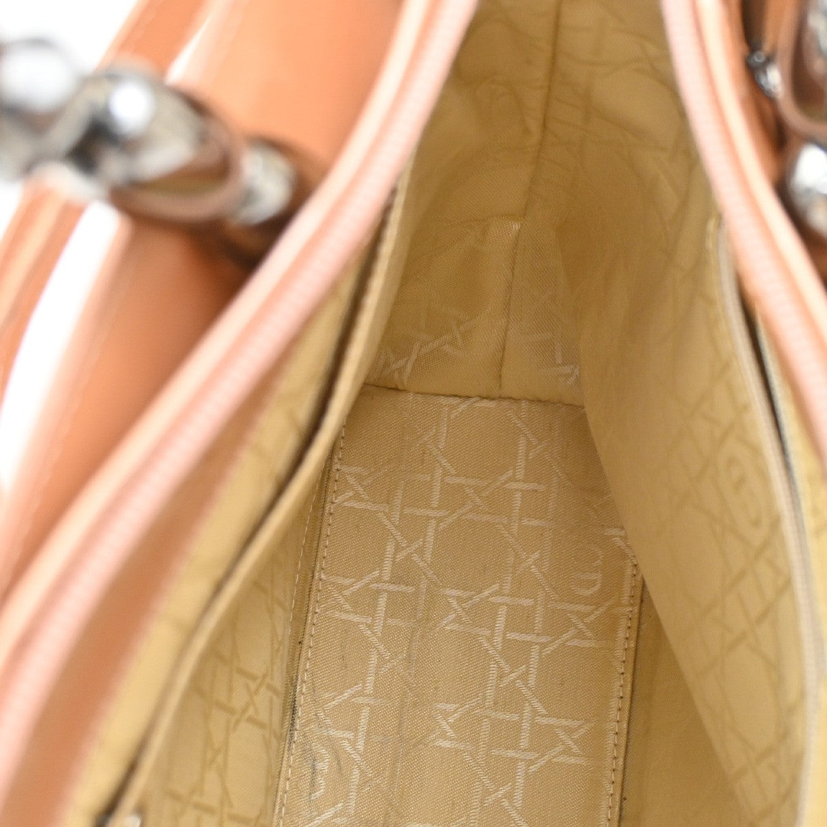 Christian Dior Malice Tote Patent, PINK, PATENT_LEATHER, Tote bag