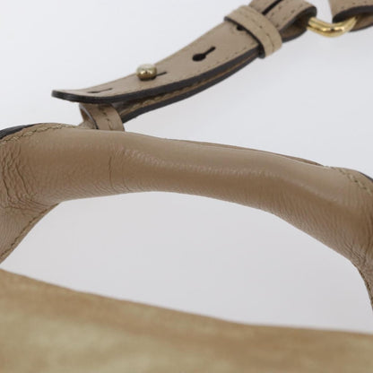 Chloe Elsie Convertible Satchel Leather, Gold, Leather, Handbag