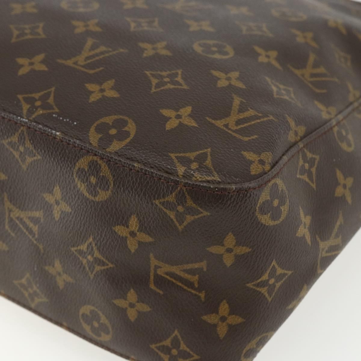 Louis Vuitton Looping Handbag Monogram Canvas, BROWN, CANVAS, Shoulder bag