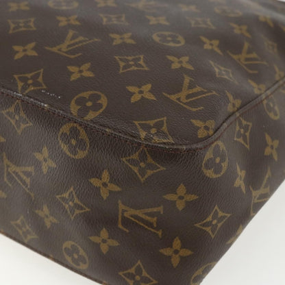 Louis Vuitton Looping Handbag Monogram Canvas, BROWN, CANVAS, Shoulder bag