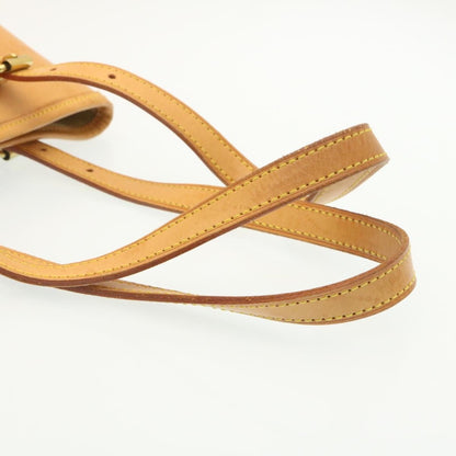 Louis Vuitton Marais Bucket Bag Nomade Leather, BEIGE, LEATHER, Handbag