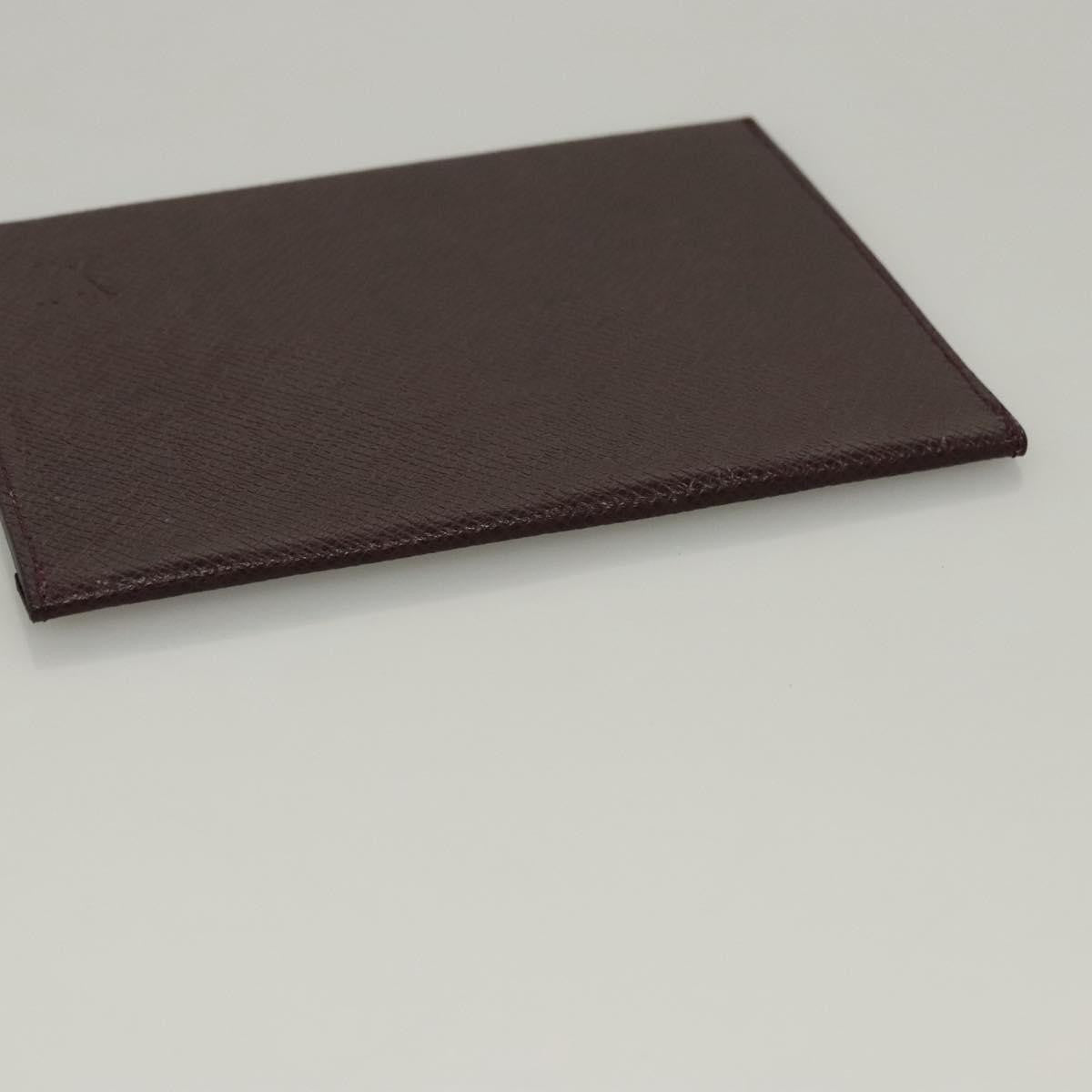 Louis Vuitton Envelope Pouch Epi Leather, BURGUNDY, LEATHER, Clutche & pouche