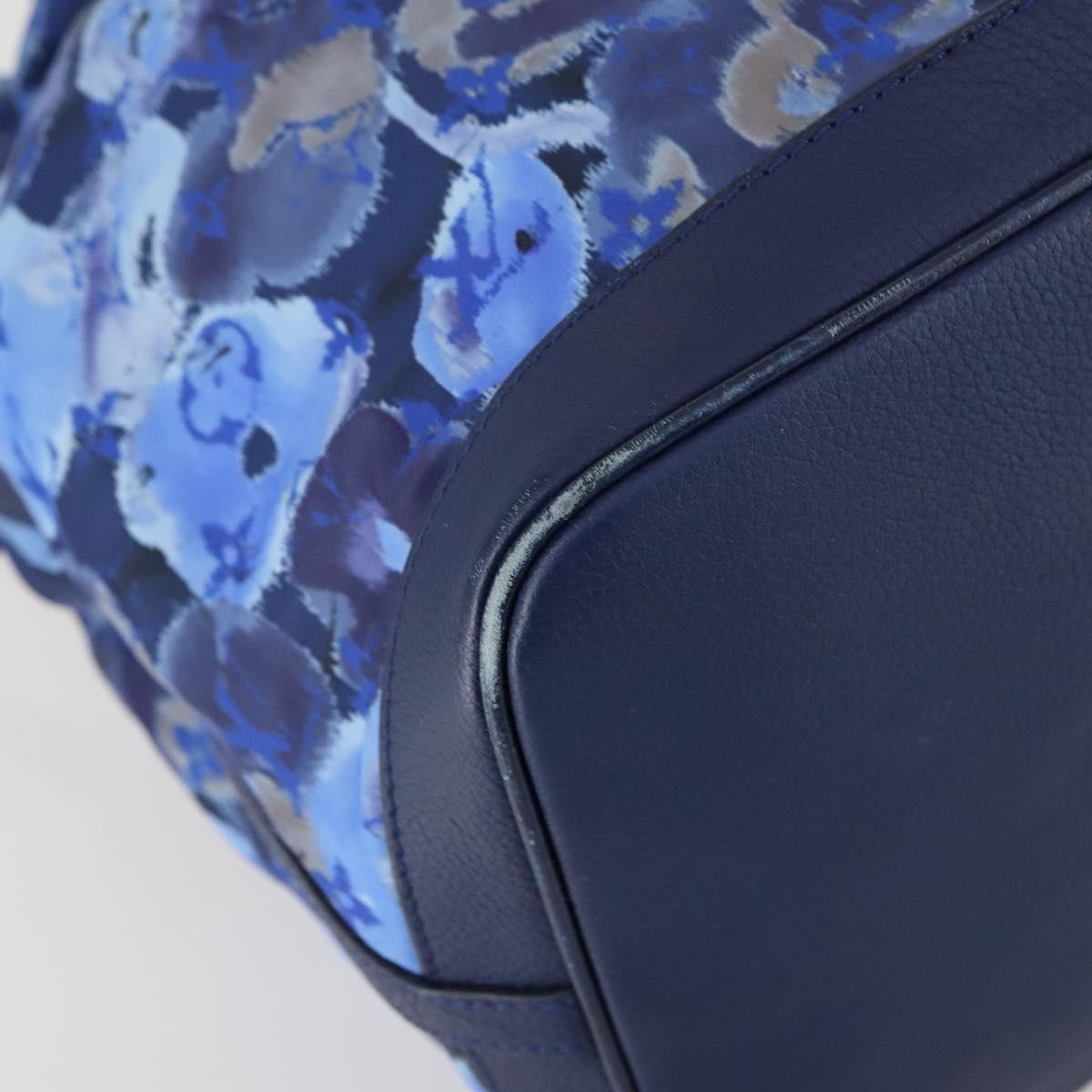 Louis Vuitton Noefull Handbag Ikat Nylon, BLUE, NYLON, Handbag