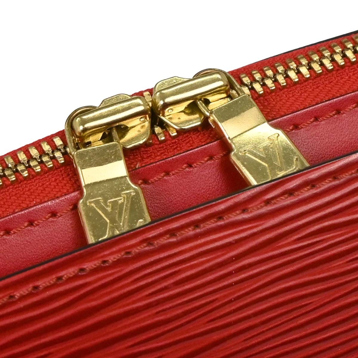 Louis Vuitton Pont Neuf Handbag Epi Leather, RED, LEATHER, Handbag