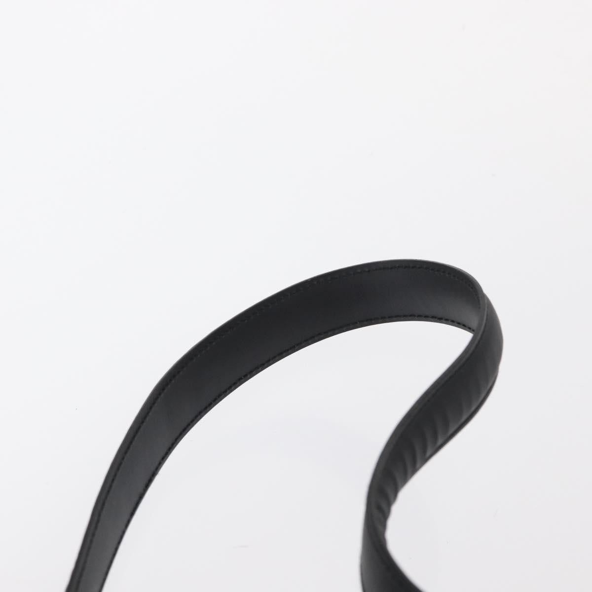 Salvatore Ferragamo Gancini Shoulder Bag Leather, BLACK, PATENT_LEATHER, Shoulder bag