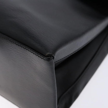 Loewe Vintage Velazquez Top Handle Bag Leather, BLACK, LEATHER, Handbag