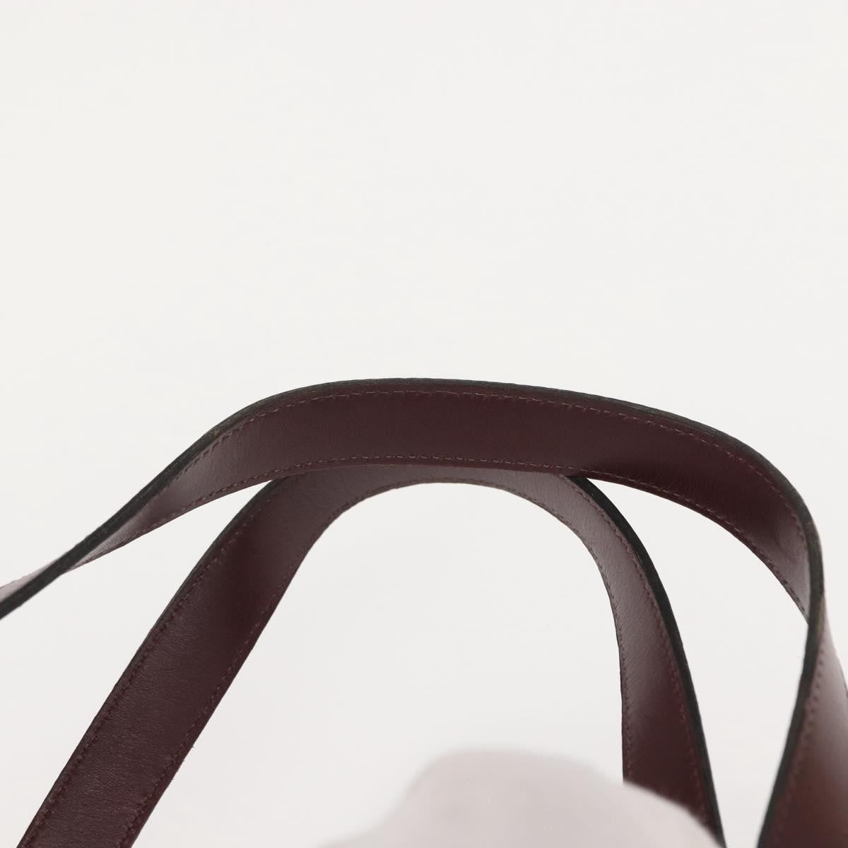 Christian Dior Vintage Trotter Handbag Canvas, RED, CANVAS, Handbag