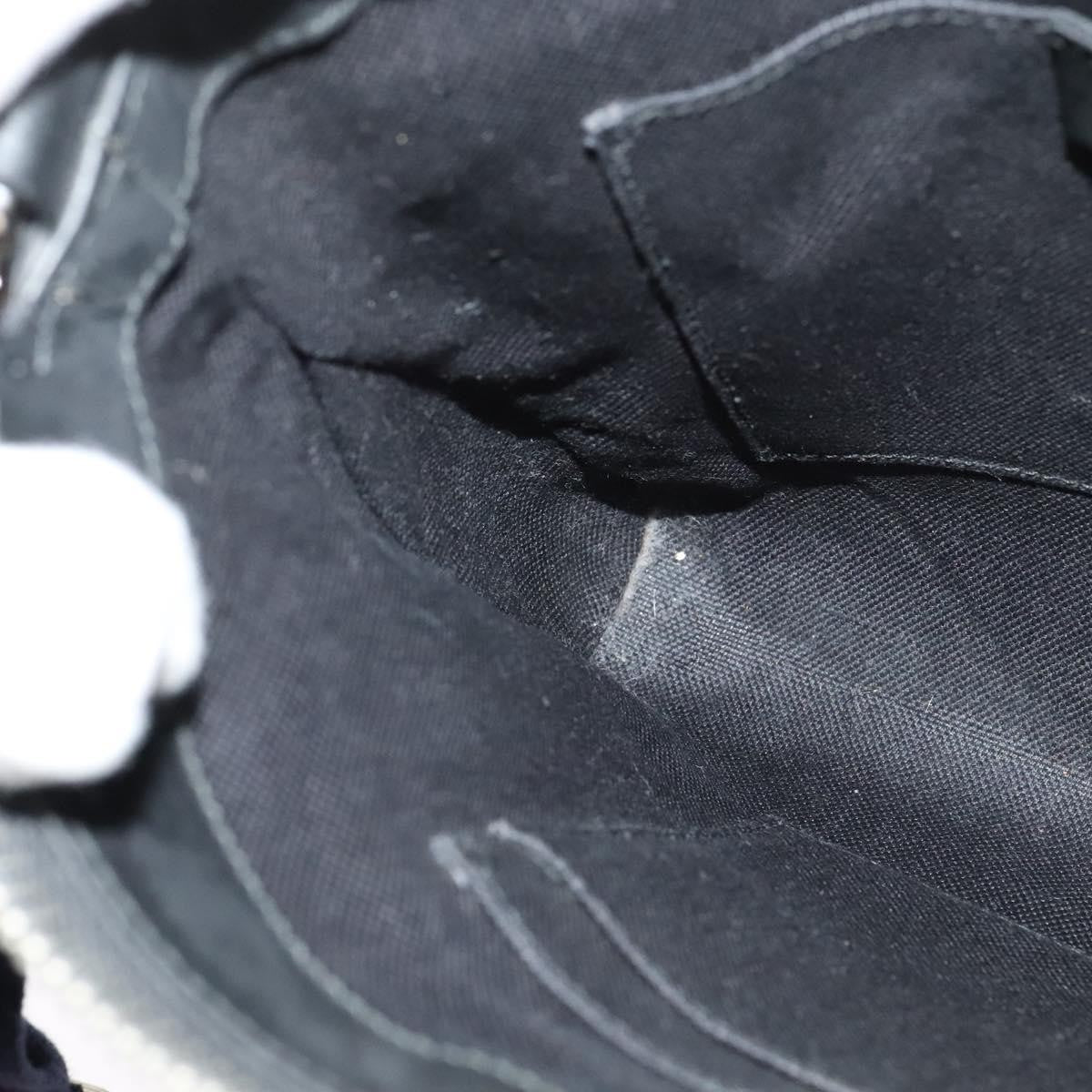 Gucci Web Strap Front Zip Messenger Bag GG Coated Canvas, BLACK, CANVAS, Crossbody bag