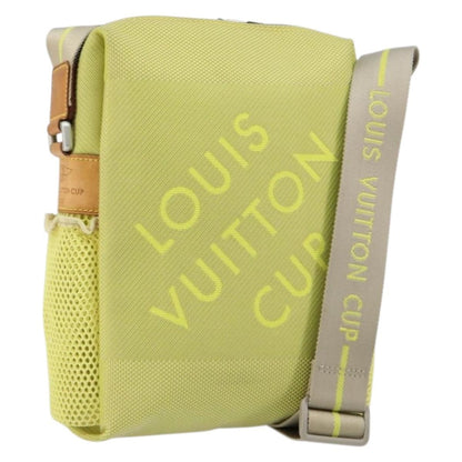 Louis Vuitton Cup Weathery Bag Damier Geant Canvas, YELLOW, CANVAS, Shoulder bag