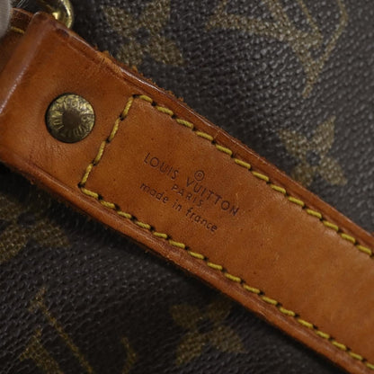 Louis Vuitton Keepall Bag Monogram Canvas, BROWN, CANVAS, Travel bag