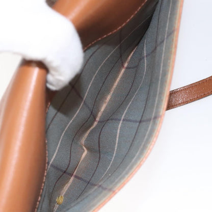 Burberry Vintage Flap Crossbody Bag Leather, BROWN, LEATHER, Shoulder bag