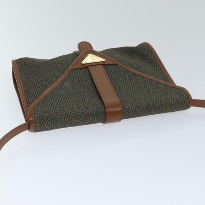 Saint Laurent Vintage Shoulder Bag Canvas, GOLD, PVC, Shoulder bag