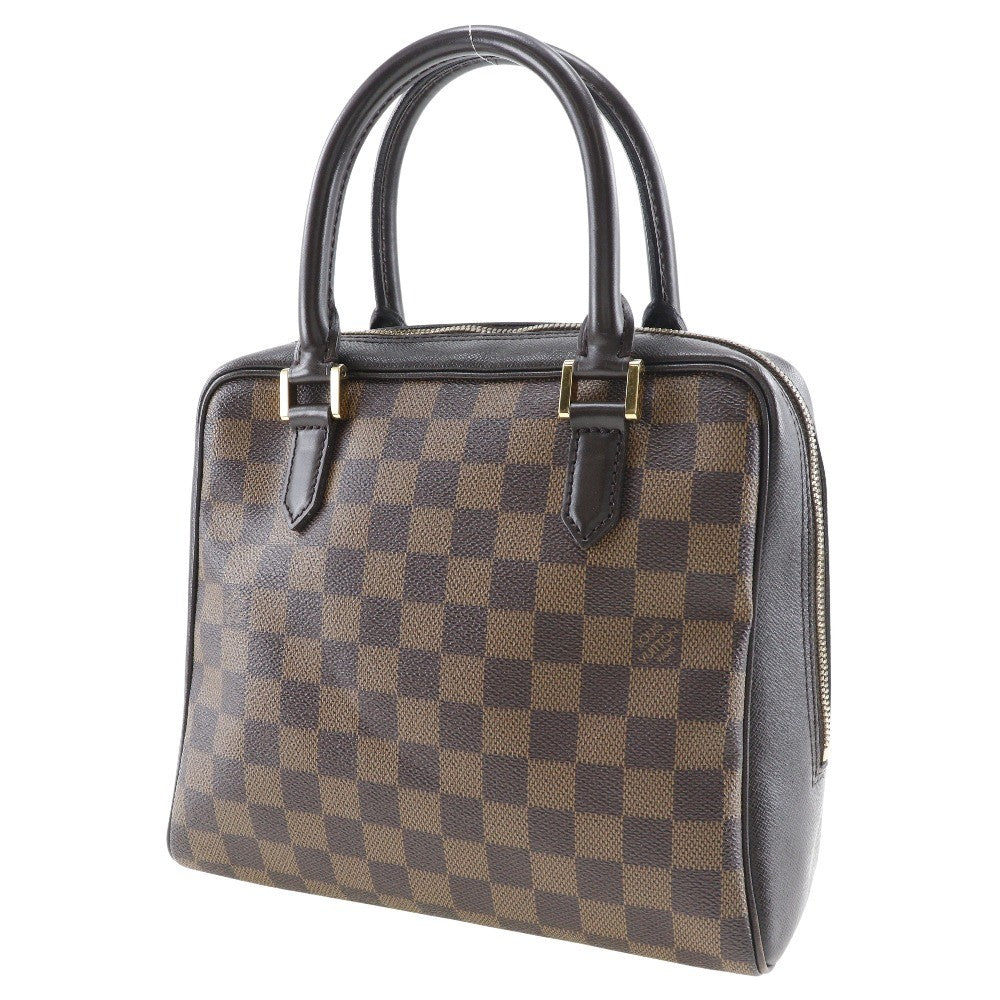 Louis Vuitton Brera Handbag Damier, BROWN, CANVAS, Handbag