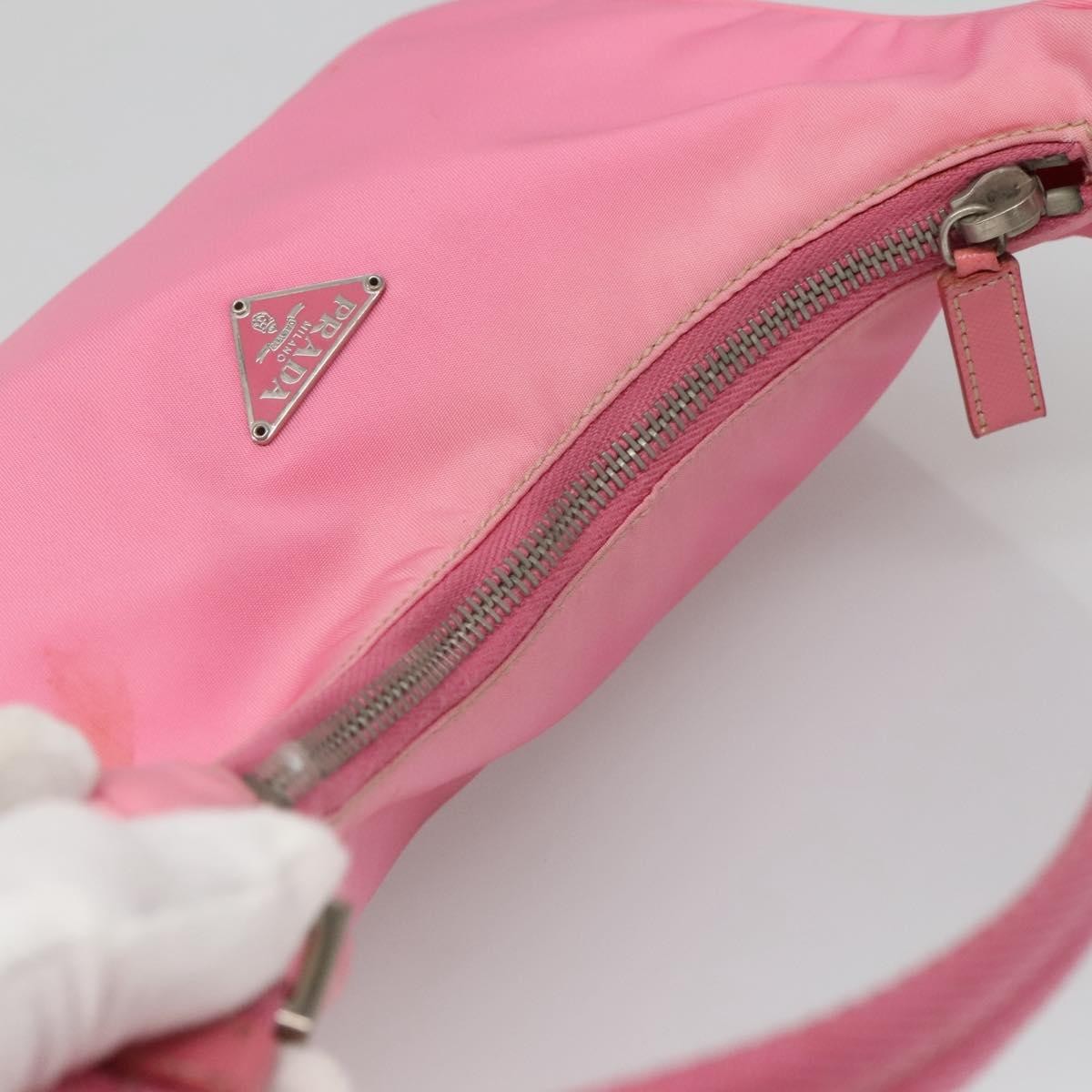 Prada Hobo Tessuto, PINK, NYLON, Clutche & pouche