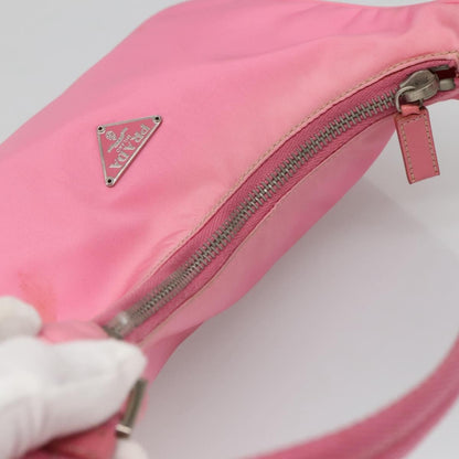 Prada Hobo Tessuto, PINK, NYLON, Clutche & pouche
