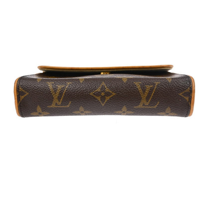 Louis Vuitton Florentine Waist Bag Monogram Canvas, Brown, Canvas, Clutch