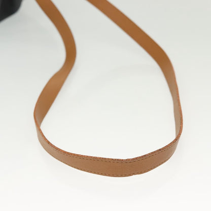 Saint Laurent Vintage Shoulder Bag PVC Leather, BLACK, PVC, Shoulder bag