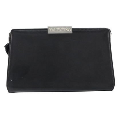Valentino Garavani Vintage shoulder bag Leather, BLACK, LEATHER, Shoulder bag