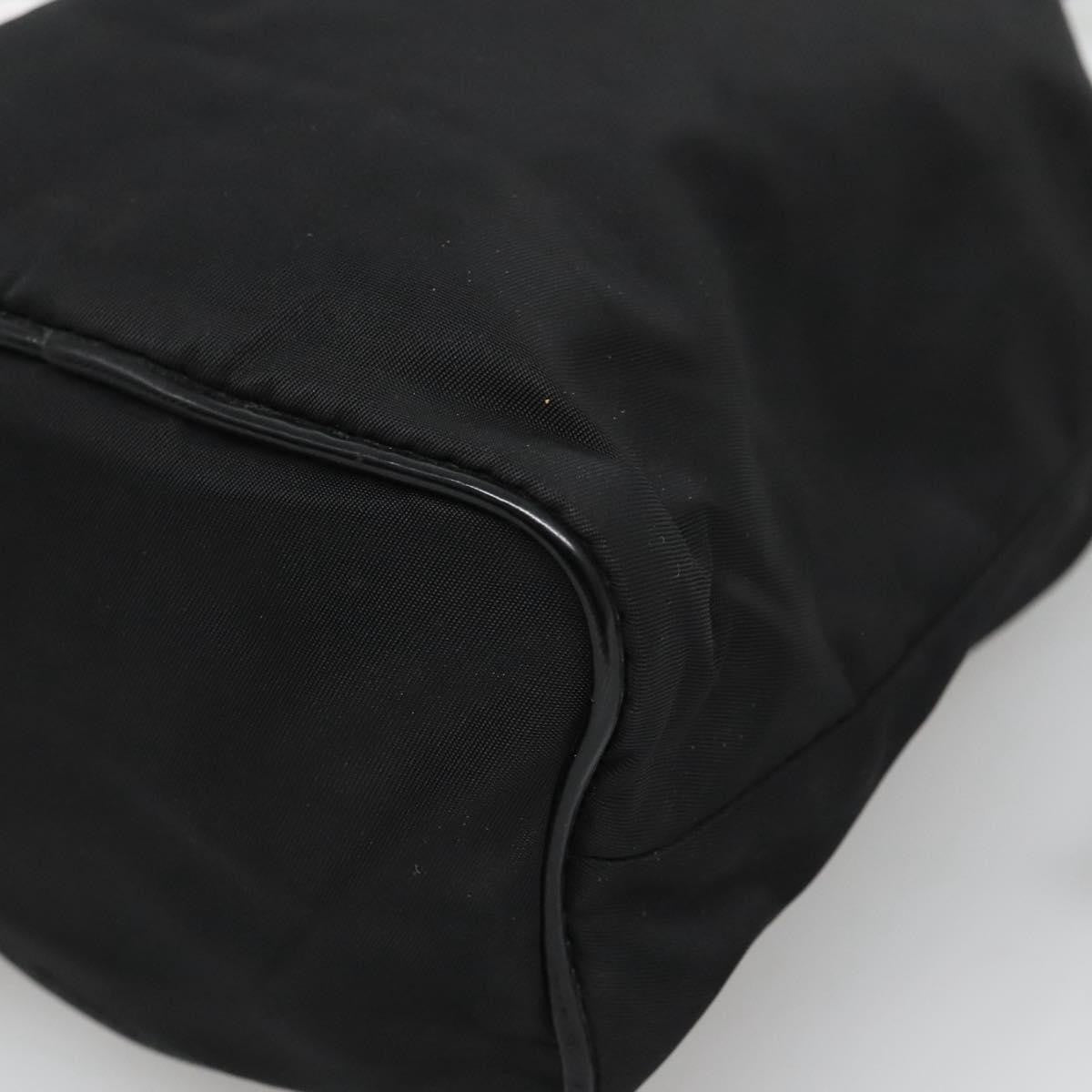 Prada Drawstring Pouch Tessuto, BLACK, NYLON, Clutche & pouche