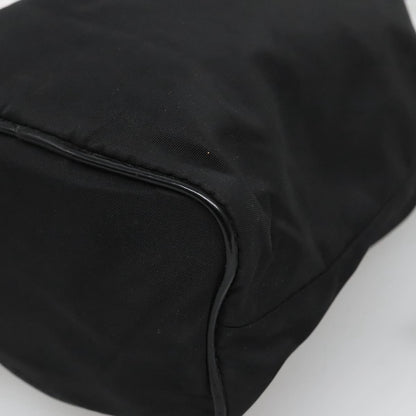 Prada Drawstring Pouch Tessuto, BLACK, NYLON, Clutche & pouche