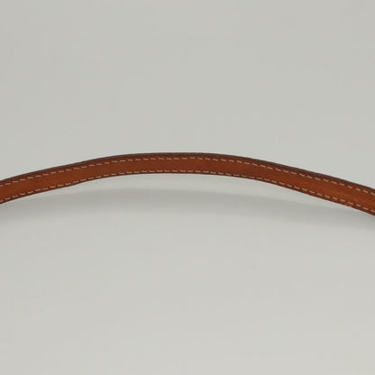 Celine Vintage Macadam Shoulder Bag Canvas, BROWN, CANVAS, Shoulder bag