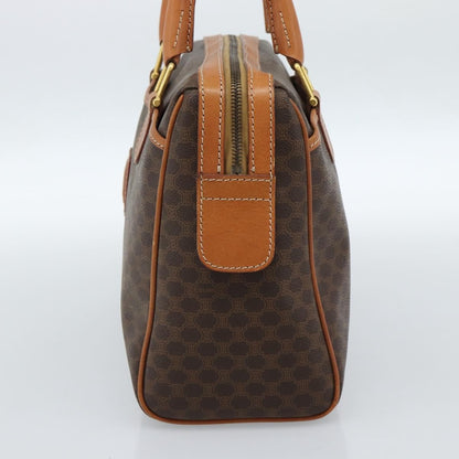 Celine Vintage Macadam Boston bag Canvas, Brown, Canvas, Handbag