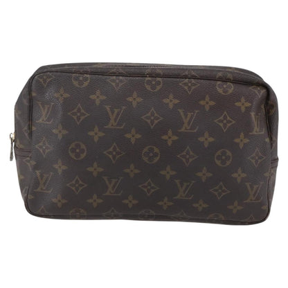 Louis Vuitton Trousse Toilette Monogram Canvas, BROWN, CANVAS, Clutche & pouche