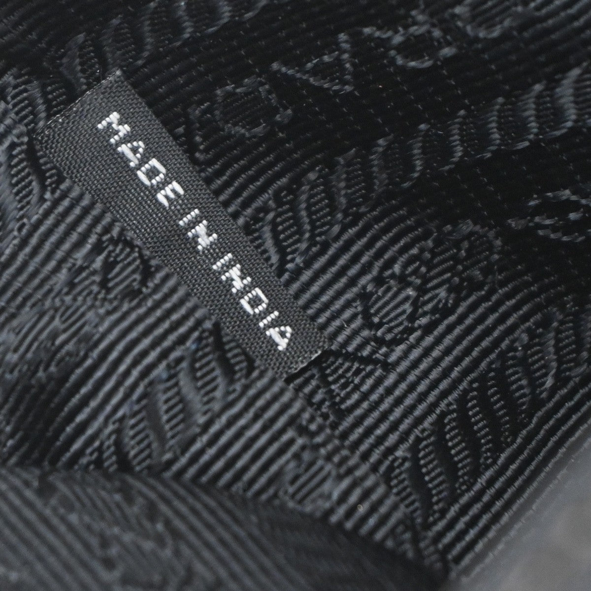 Prada Logo Convertible Tote Canvas with Leather, BROWN, CANVAS, Tote bag