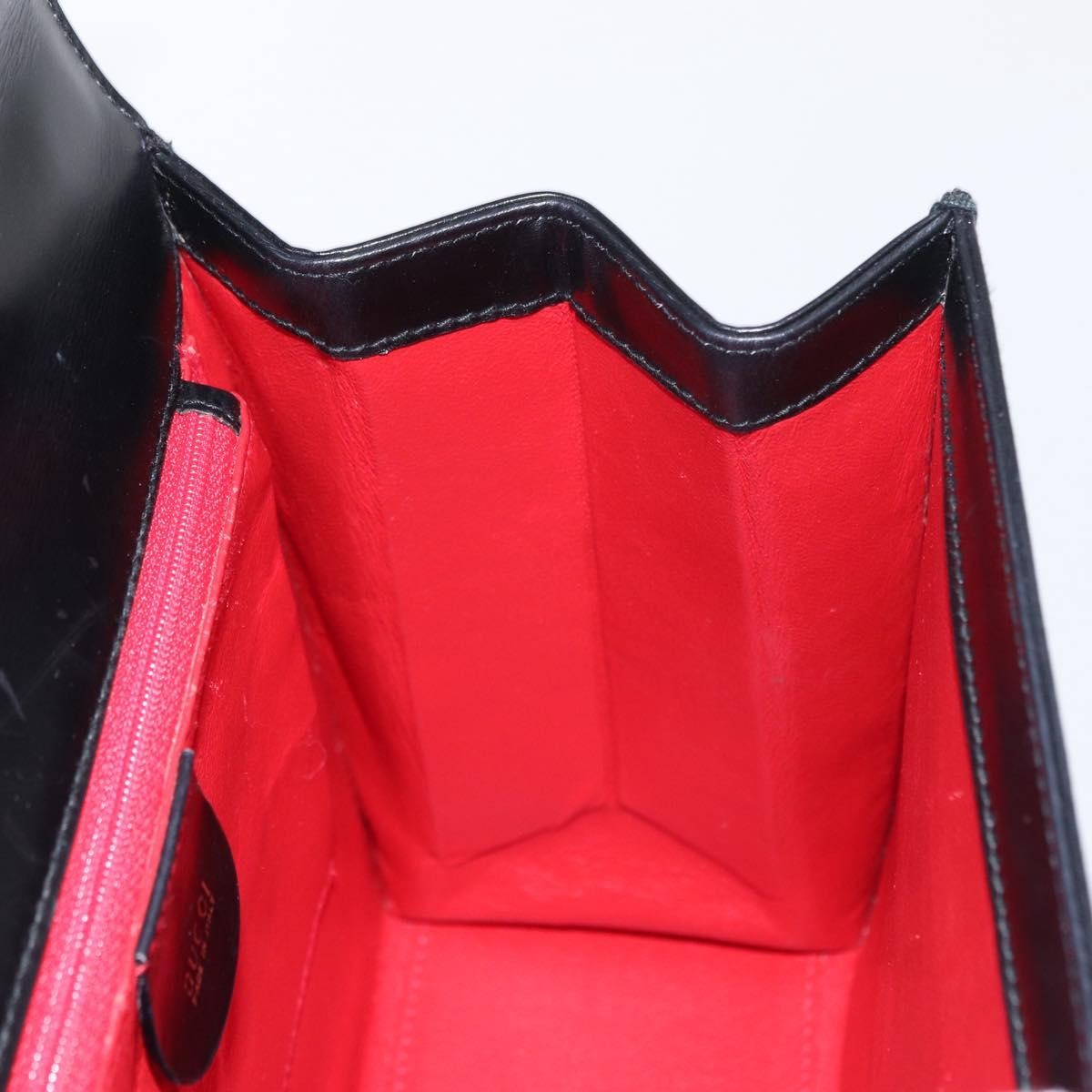 Gucci Vintage Lady Lock Top Handle Bag Leather, GOLD, LEATHER, Handbag