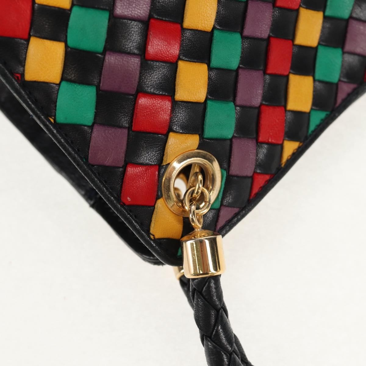Bottega Veneta Intrecciato Shoulder bag Leather, MULTICOLOUR, LEATHER, Shoulder bag
